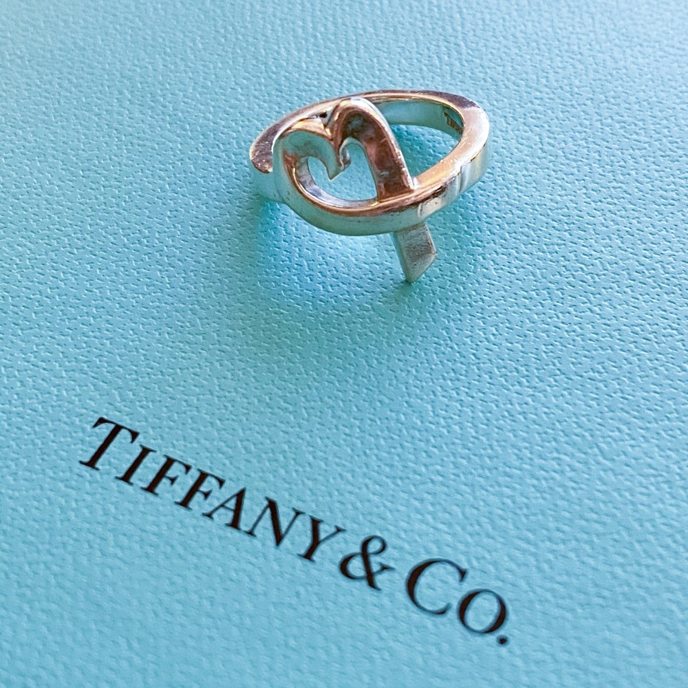 Tiffany & Co. Loving Heart ring size 5